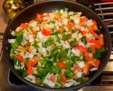 A picture of step 2 of Mike's Hungarian Chicken Paprikash Over Rice.
