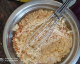A picture of step 3 of Stuff potato idli pakoda chat.
