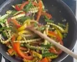 A picture of step 2 of Salmon & Sweet Veggies.