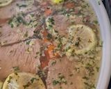 Une image de l'étape 6 de Rôti de veau en gelée.