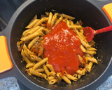 Foto del paso 7 de la receta: Macarrones al huevo con chorizo y sobrasada