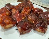 A picture of step 2 of Fried Wonton w/Homemade Sauce & Fried Rice.