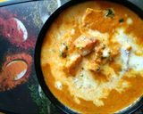 A picture of step 6 of Paneer Makhani.