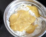 A picture of step 2 of Mango paneer idly.