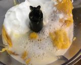 Foto del paso 4 de la receta: Flan de mango y gelatina de fresa