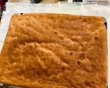 Foto langkah ke 7 dari resep Blackberry Lemon Roll Cake.