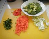 Zöldséges hajdina recept fázis 1 fotója
