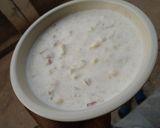 A picture of step 3 of Couscous pudding.