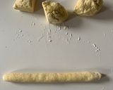 A picture of step 6 of Ricotta Cheese Gnocchi with Sage Butter.