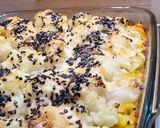 Vöröslencsés rakott karfiol (vegán) recept fázis 5 fotója