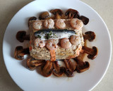 Foto del paso 5 de la receta: Pastel de pescado y varitas de cangrejo