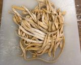 A picture of step 8 of Easy home made Tagliatelle.