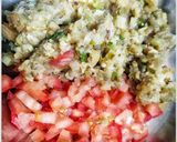 Foto del paso 1 de la receta Tostas con pasta de berenjena gratinada
