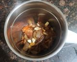 A picture of step 2 of Shahi Paneer.