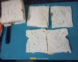 A picture of step 1 of Sandwich Without Fire.