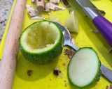 Foto del paso 1 de la receta: Calabacín relleno