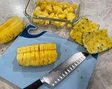 A picture of step 1 of Sweet & Salty Pineapple Chicken 🍍 🐓.