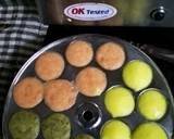 Colourful corn idli recipe step 3 photo