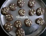 A picture of step 3 of Choco-Cashew Nankhathai (Airfryer Recipe).