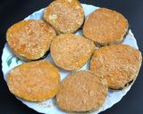 A picture of step 3 of Baingan (Brinjal) Tawa Fry.