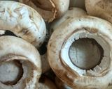 A picture of step 1 of Tandoori stuffed mushroom.