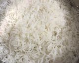 A picture of step 1 of Garlic Turmeric Rice.