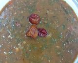 A picture of step 6 of Dal palak/ dal with spinach.