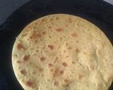 A picture of step 3 of Methi khakra.