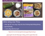 Hình bước làm 1 của món Bữa sáng nhanh, gọn, lành mạnh với ngũ cốc BA, sữa chua và chuối