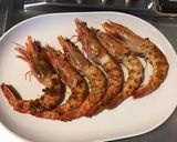 Une image de l'étape 3 de Gambas géantes grillées aux épices italiennes.