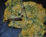 A picture of step 16 of Toasted bread omelette with herbs / cheese.