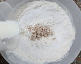 Foto del paso 3 de la receta: 🍔 Pan para hamburguesas con sésamo - técnica Tang zhong 😍 Esponjosidad única 🍔
