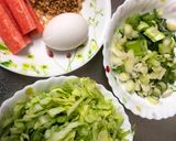 A picture of step 1 of Japanese Cabbage Okonomiyaki Pancake.