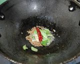 A picture of step 4 of Ridge gourd peel chutney.