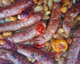 Beans with sausages recipe step 2 photo