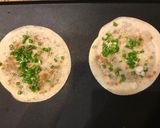A picture of step 7 of Hiroshima-style Okonomiyaki (Basic).