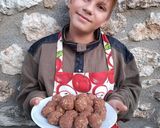 Pas rețetă Bomboane din chec de post 2 fotografie
