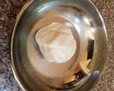 A picture of step 3 of Angoor rabdi.