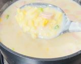 Foto langkah ke 5 dari resep 26. Creamy Macaroni Soup with Sausage - Kesukaan Bocah nih 😆😍.