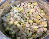 Une image de l'étape 14 de Flan de légumes aux saucisses et fromage roumains.