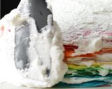 A picture of step 7 of Rainbow Crepe Cake.