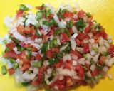 Foto del paso 1 de la receta Pizza vegetal de atún enrollada 