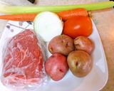Hình bước làm 1 của món Slow Cooker Beef Stew/ thịt bò hầm bằng nồi Slow cook 👩🍳