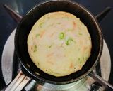 A picture of step 4 of Healthy Farali Handvo.