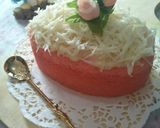 Foto langkah ke 7 dari resep Bolu Susu Lembang Strawberry Cheese🍓 (No Mixer).