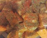Foto del paso 1 de la receta: 🍑Chuletas de cerdo🍑 agridulces con anco y papas bravas🌶️