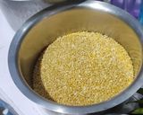 A picture of step 1 of #Pongal special sarkari pongal#Sweet dish#.