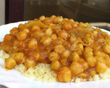 Foto del paso 5 de la receta: Garbanzos con cuscús, calabacín y Ras el hanout
