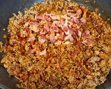 A picture of step 5 of Texas Chili.