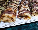 صورة لخطوة 2 من وصفة كريب شوكولاتة 🍫🍫